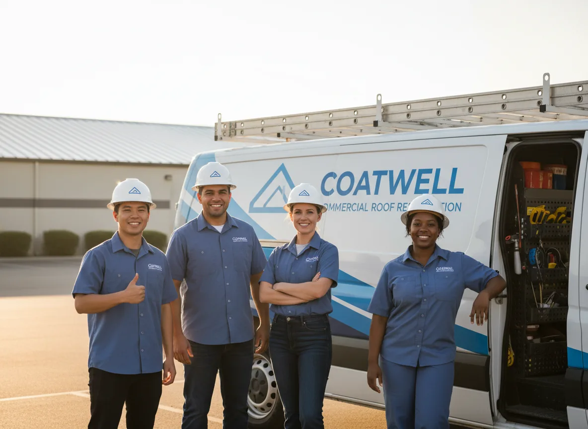 Commercial roof coating company in Mason, TX